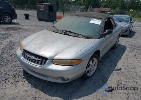 2000 Chrysler Sebring Jxi из США, поврежденный, VIN 3C3EL55H3YT262817